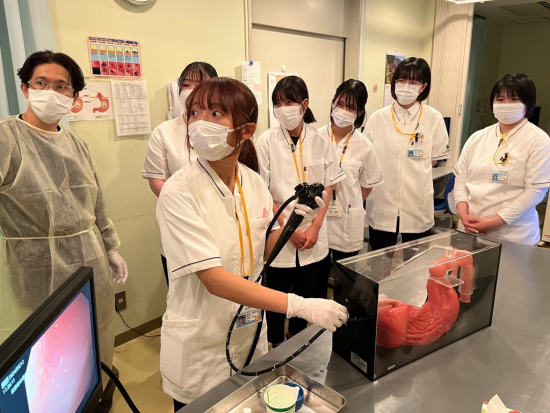 学外施設体験学習の様子