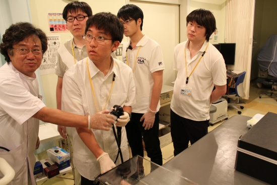 学外施設体験学習の様子