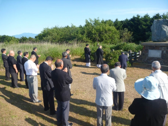 会津藩士供養祭の様子