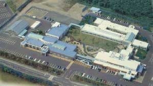 「健康と福祉の村」の航空写真