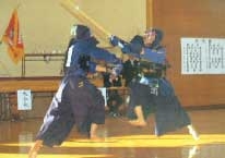 剣道の試合の様子