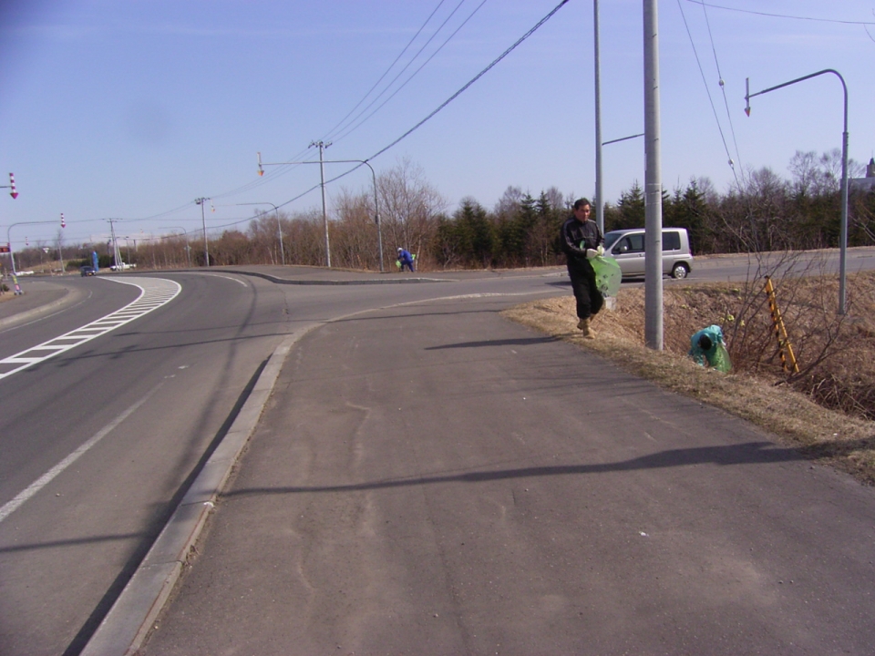 活動の様子（篠田興業 株式会社）