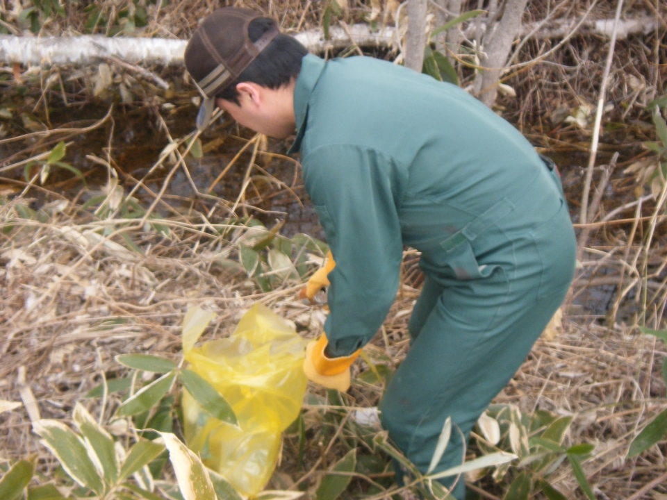 活動の様子（環境サービス有限会社）