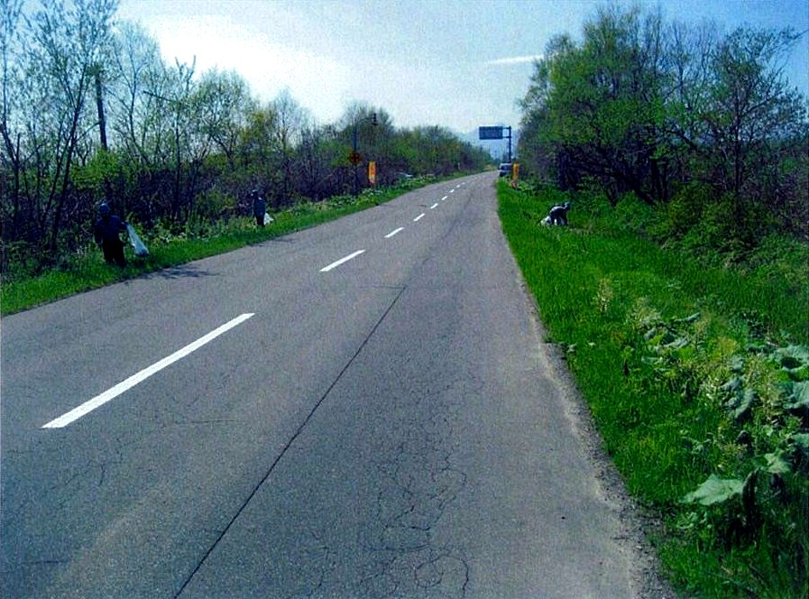 活動の様子（出口設備有限会社）