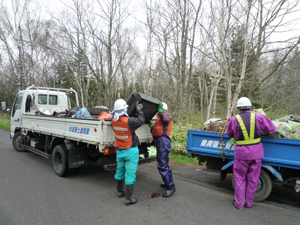 活動の様子（道東土建興業株式会社）