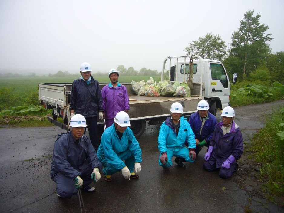 活動の様子（道東土建興業株式会社）
