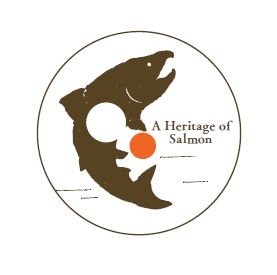 「鮭の聖地」のロゴマーク