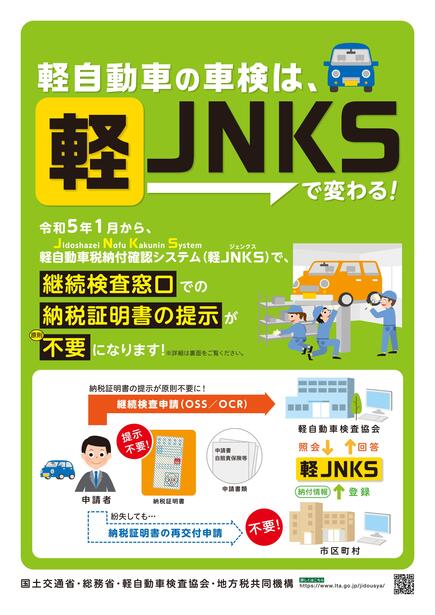 軽JNKSパンフレット表面の画像